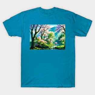 Springtime on an alien planet T-Shirt